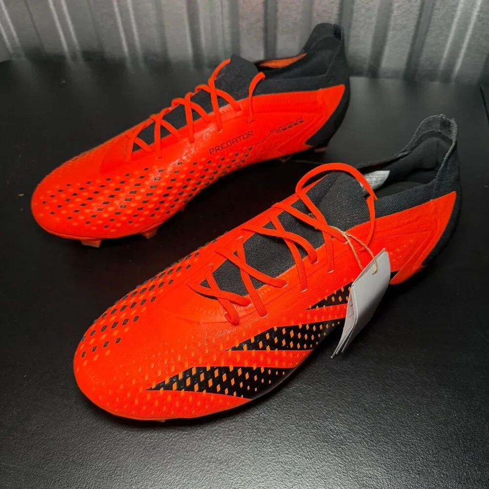 adidas PREDATOR ACCURACY.1 Low FG Soccer Cleats Orange GW4574 Men’s Size 11.5
